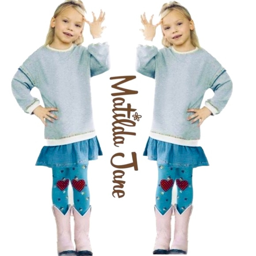 MATILDA JANE Just Imagine Mila
Sweatshirt Dress Very Soft & Comfy Girl’s Size 2